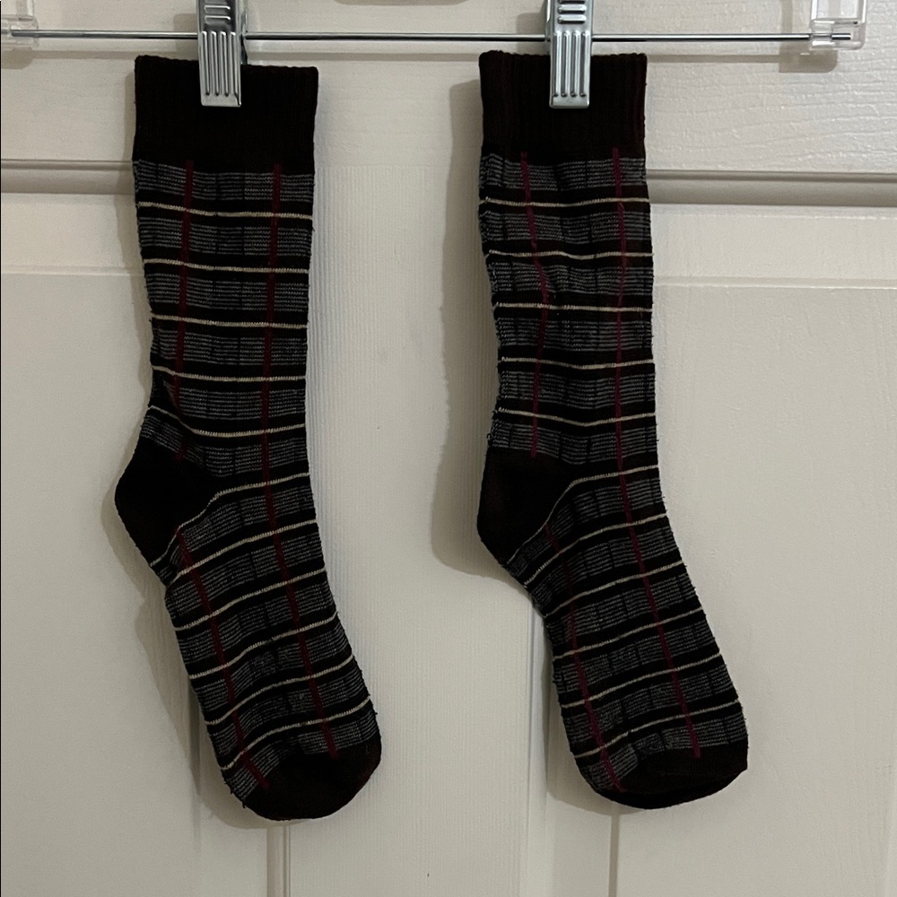 Plaid Socks